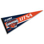 Texas San Antonio Roadrunners 2022 CUSA Football Champions Pennant