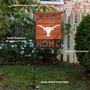 Texas Longhorns Welcome Home Garden Flag and Flagpole