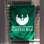 Wisconsin Green Bay Phoenix Wordmark Logo Garden Flag