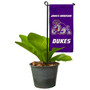 James Madison Dukes Flower Pot Topper Flag