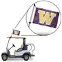 Washington Huskies Golf Cart Flag Pole and Holder Mount