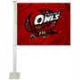 Temple Owls Car Flag