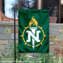 Northern Michigan Wildcats Academic Logo Garden Flag