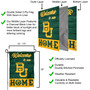 Baylor Bears Welcome To Our Home Garden Flag
