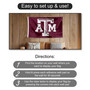 Texas A&M Aggies Banner with Wall Tack Pads