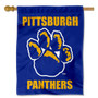 Pittsburgh Panthers Logo Double Sided House Banner