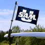 Samford Bulldogs Boat and Mini Flag