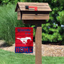 Southern Methodist Mustangs Welcome To Our Home Garden Flag