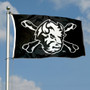 North Dakota State Bison Cross Bones Flag