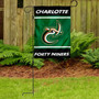 UNC Charlotte 49ers Logo Garden Flag and Pole Stand