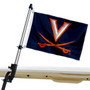 Virginia Cavaliers Golf Cart Flag Pole and Holder Mount