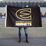 Emporia State Hornets Wordmark Flag