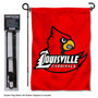 Louisville Cardinals Garden Flag and Pole Stand