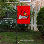 Louisville Cardinals Garden Flag and Pole Stand