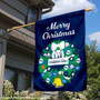 Northwood Timberwolves Happy Holidays Banner Flag