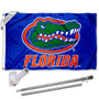 Florida Gators Blue Flag Pole and Bracket Kit