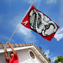 Alabama Crimson Tide Flag with Tack Wall Pads