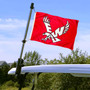 EWU Eagles Boat and Mini Flag