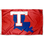 La Tech Bulldogs Red Logo Flag