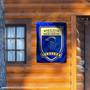 Worcester State Lancers Logo Double Sided House Flag