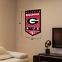 Georgia Bulldogs Heritage Logo History Banner