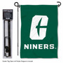 Charlotte 49ers Garden Flag and Pole Stand