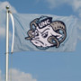 North Carolina Tar Heels Ramses Nylon Embroidered Flag
