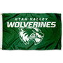 Utah Valley Wolverines New Logo Flag