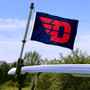 Dayton Flyers Golf Cart Flag Pole and Holder Mount