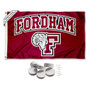 Fordham Rams Banner Flag with Tack Wall Pads