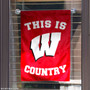 Wisconsin Badgers Country Garden Flag