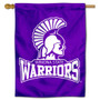 Winona State Warriors Logo Double Sided House Flag