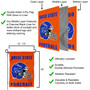 Boise State Helmet Yard Garden Flag