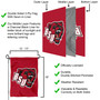 Bridgewater State Bears Logo Garden Flag