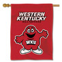 Western Kentucky Hilltoppers Logo Double Sided House Flag