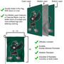 Northeastern State Rowdy the Riverhawk Garden Flag