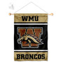 WMU Broncos Window and Wall Banner