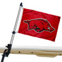 Arkansas Razorbacks Golf Cart Flag Pole and Holder Mount