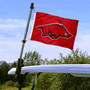 Arkansas Razorbacks Golf Cart Flag Pole and Holder Mount