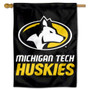 Michigan Tech Huskies House Flag