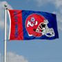 Fresno State Bulldogs Football Helmet Flag