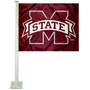 MSU Bulldogs Car Window Flag