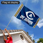 UC Davis Ags Flag Pole and Bracket Kit