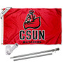 Cal State Northridge Matadors Flag Pole and Bracket Kit