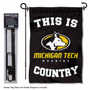 Michigan Tech Huskies Garden Flag and Pole Stand