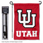 Utah UU Garden Flag and Pole Stand