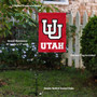 Utah UU Garden Flag and Pole Stand