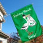 North Dakota Fighting Hawks New Baby Flag