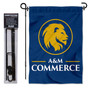 Texas A&M Commerce Lions Garden Flag and Pole Stand