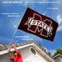 Mississippi State Bulldogs Flag and Pole and Bracket Kit